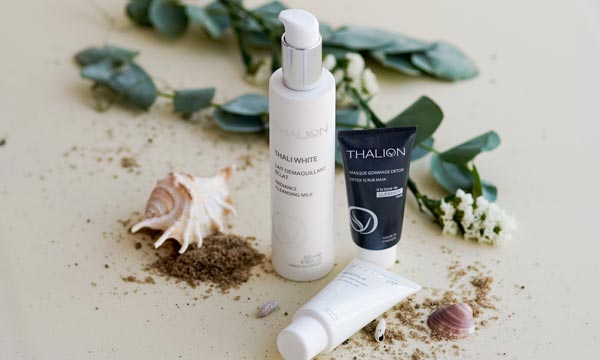 Спа уход для лица с косметикой Thalion