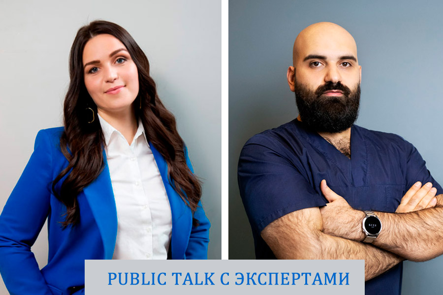 нутрициолог Катерина Падолка и телесный терапевт Константин Микелов
